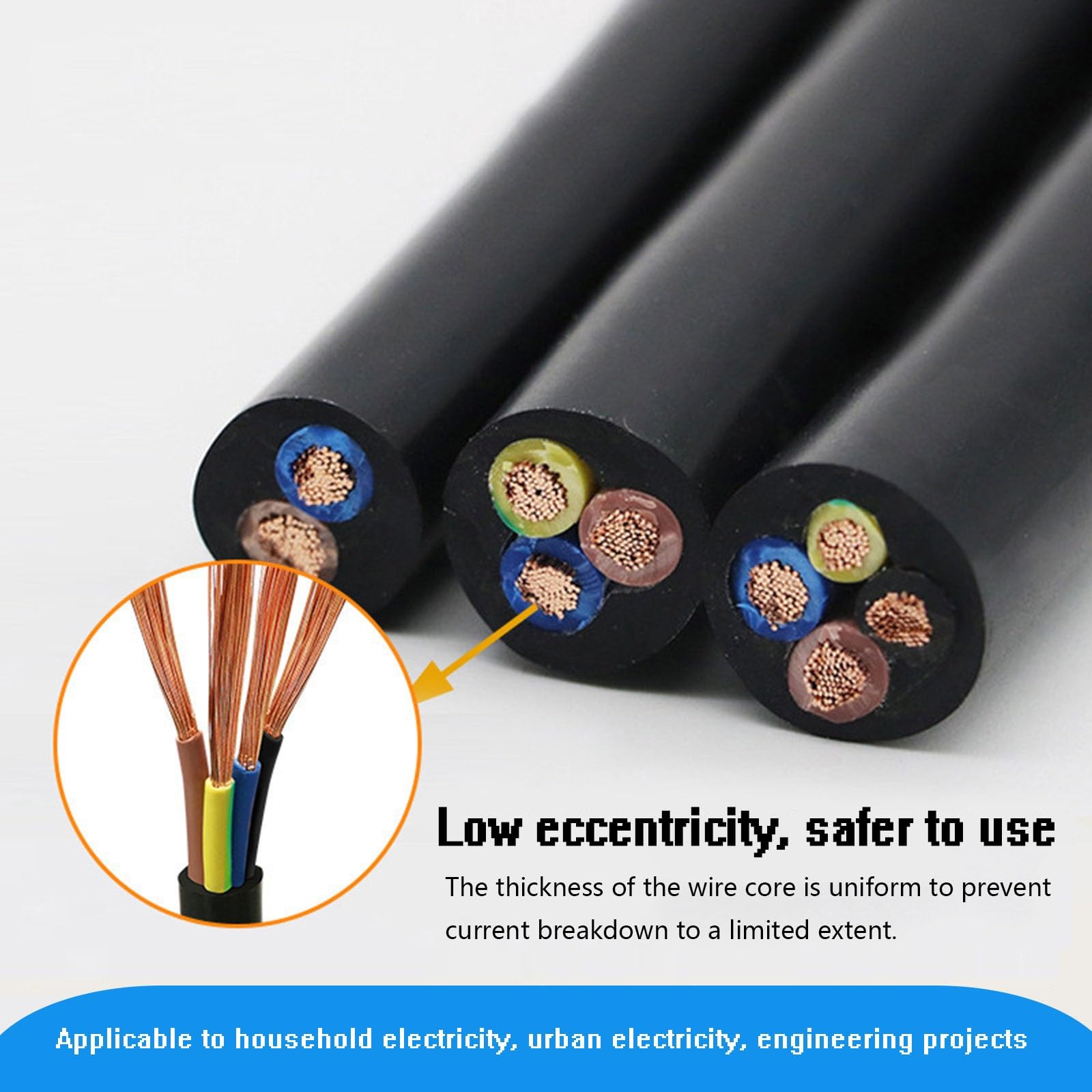 ケーブル・シールド pcocc 4-CONDUCTORS CABLE MOOKEERF 16/4 Shielded Wire 50FT,16AWG 4 Conductor Shielded